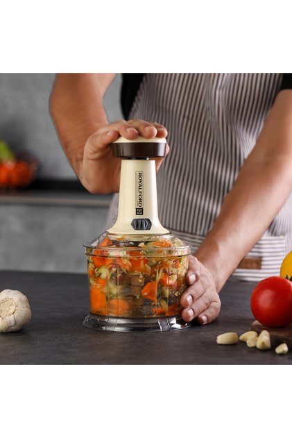 900ml Push Chopper Salad Maker RF11955 Compact Chopper Assorted Colors