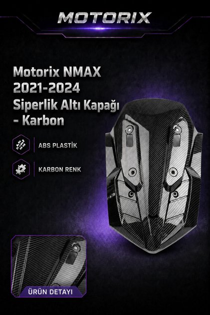 NMAX 2021-2024 Siperlik Altı Kapağı - Karbon