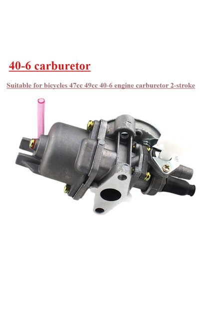 Pocket Bike 47cc 49cc 40-6 Engine Carb Carburetor 2 Stroke for Mini Quad ATV Dirt Bike Moto Go Ka...