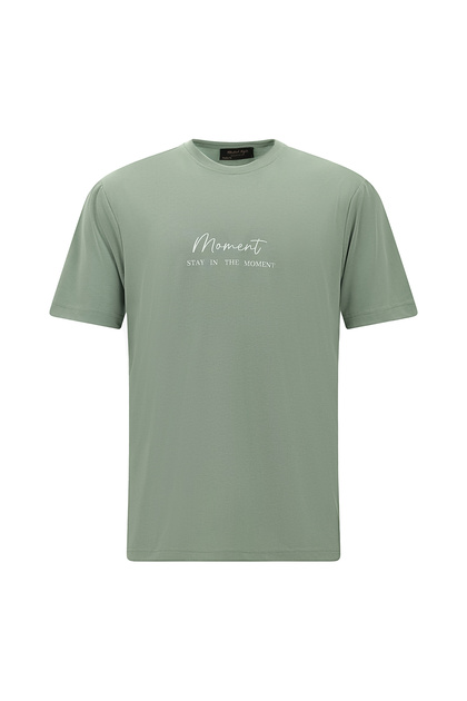 Crew Neck Slim Fit Slim Fit Printed T-Shirt
