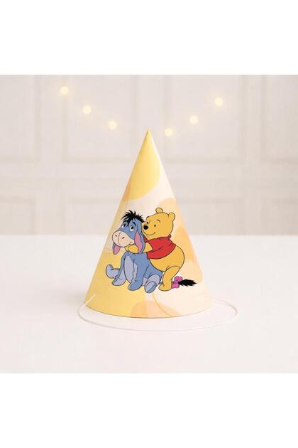 Winnie The Pooh Parti Şapkası 4 Adet