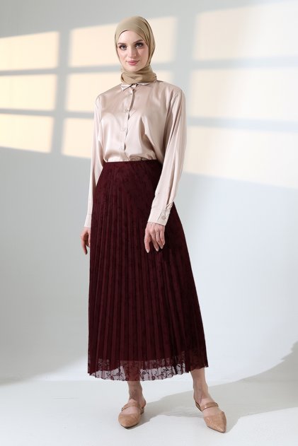 Piliseli Flog Printed Tulle Skirt