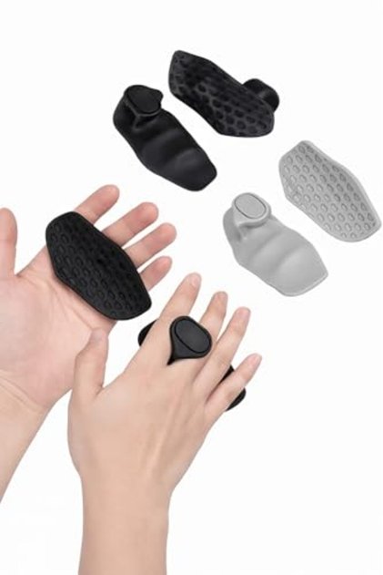 Gymnastics Hand Grip Anti-Slip Palm Protector Weightlifting Fitness Weight Gloves Set of 2