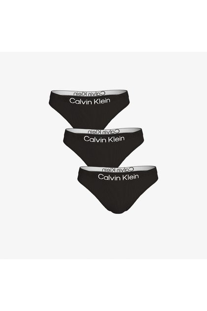 Thong 3'lü Kadın Siyah Külot