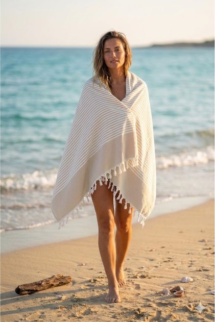 Cut Diamond Beach Peshtemal, Beach Pool Peshtemal, Cotton 90 X 180 cm Peshtemal
