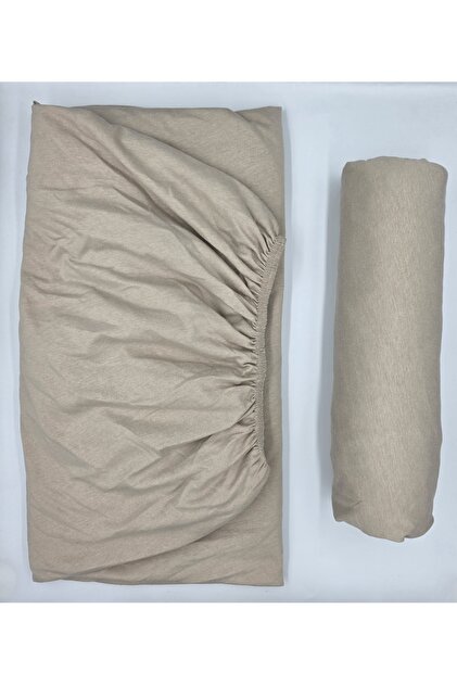 Double Bed Cotton Stretch Fitted Sheet (160X200)