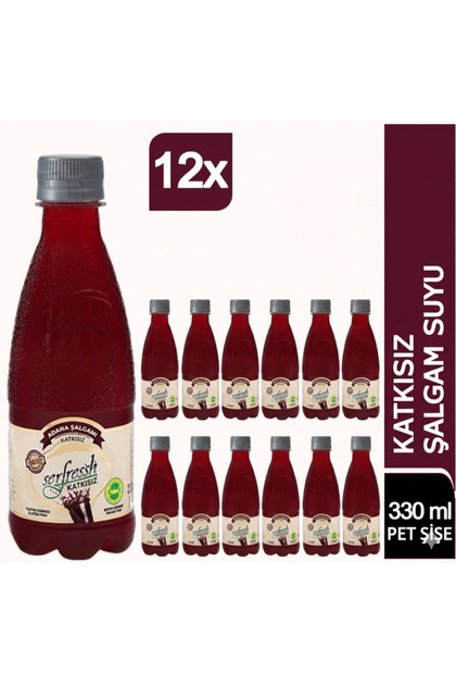 Adana Şalgamı ACISIZ 12x330 ML