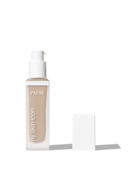 My Skin Icon Fond de ten mat cu finisaj satinat 12H 0.5N Porcelain, 33 ml