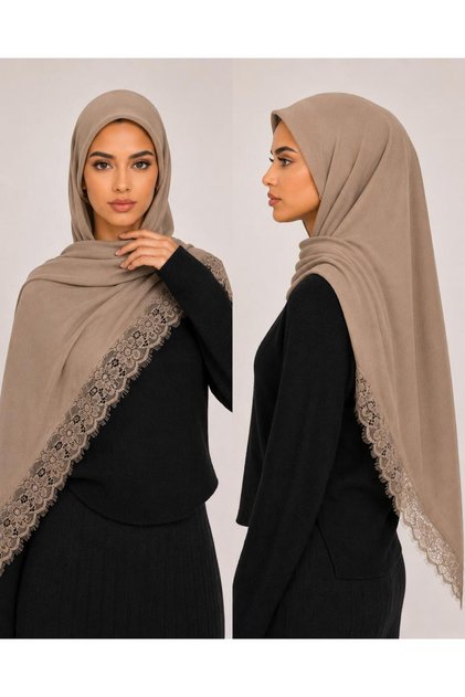 Jasmin Sada Cotton Lace Hijab