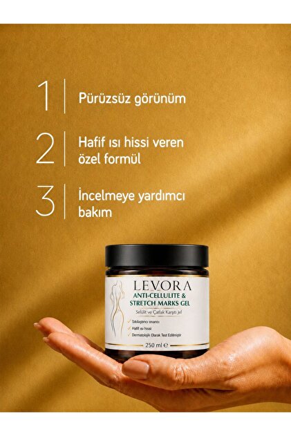 Levora , Sıkılaştırıcı, Selülit & Çatlak Giderici Vücut