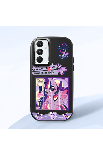 Samsung Galaxy A25 Compatible Black Silicone Case with Shock-Absorbing Camera Protections
