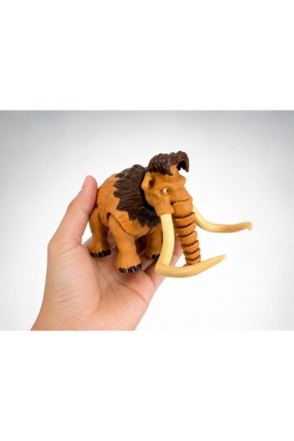 Flexi Mamut Fil Oyuncak | Hareketli 3D Baskı Figür | Dekoratif Fidget Masa Oyuncağı | Koleksiyonluk Mammoth