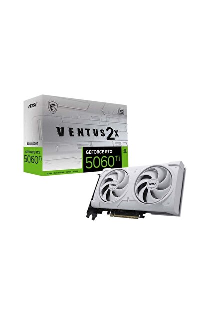 MSI GEFORCE RTX 5060 TI 8G VENTUS 2X OC WHITE PLUS - Fiyatı, Yorumları