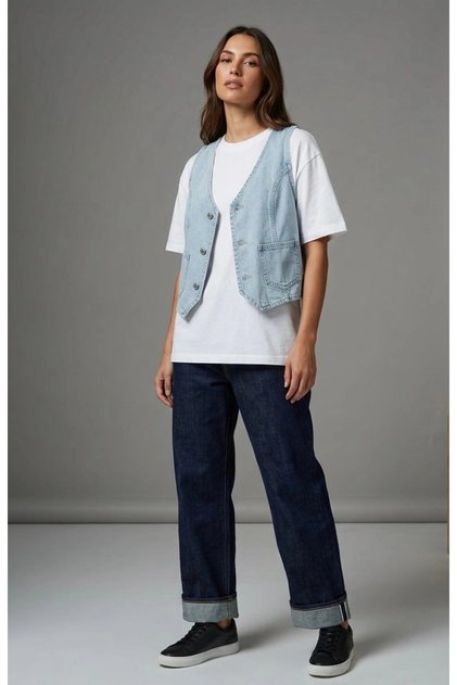 Women's Jean Vest