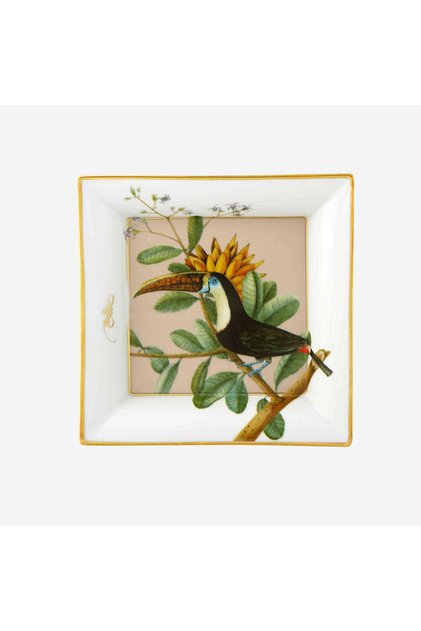 Amozonia Green Porcelain Serving Plate 12.5 cm