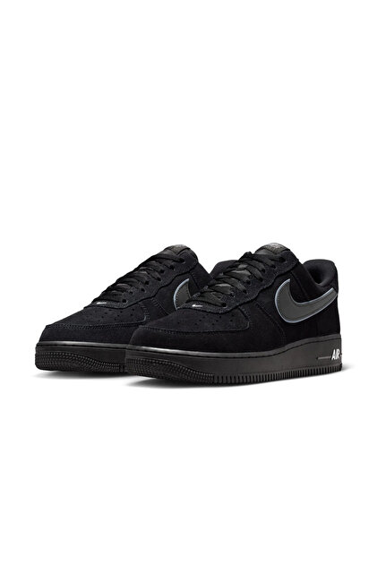 【完売品】NIKE AIR FORCE 1 '07 LV8 SUEDE BLK Nike Air Force 1 '07 LV8 Erkek Siyah Sneaker Ayakkabı - Fiyatı