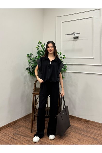 NORA PARAŞÜT KUMAŞ DETAY TAKIM