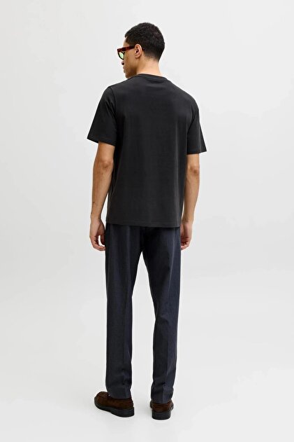 Jack & Jones Erkek Gögüs Baskili Sifir Yaka Kisa Kollu Tisört
