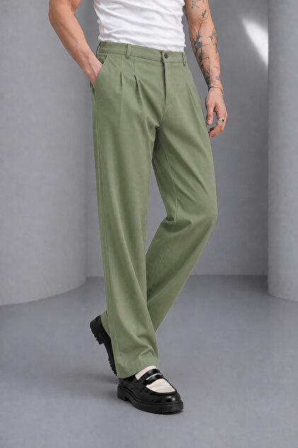 BELVET Pleated Wide-Leg Baggy Pants Mサイズ Pleated Wide-Leg Baggy