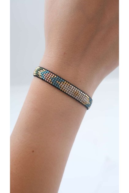 Colorful Miyuki Knitted Bracelet