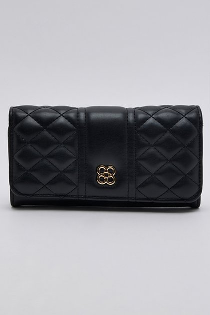 Quilted Long Wallet