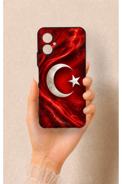 Omix X5 Compatible Turkish Flag Patterned Silicone Case