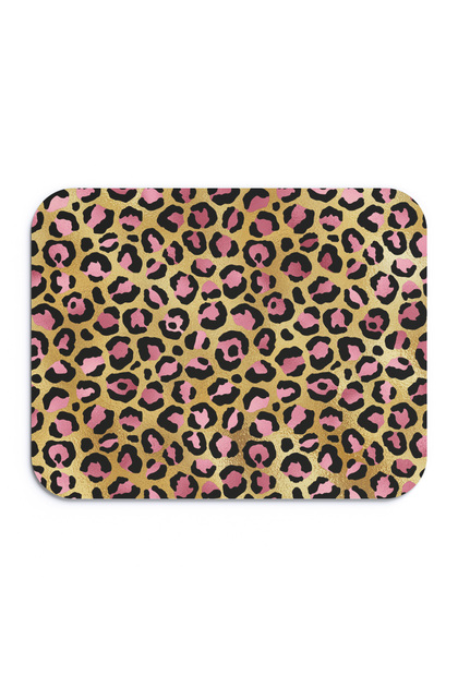Leopar Desenli Renkli Ergonomik Mouse Pad Kaymaz Taban Ev Ve Ofis Kullanımı Fare Altlığı Mousepad