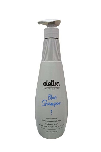 Blue Shampoo to Remove Copper and Orange Tones 500ml - Professional Blue Shampoo for Blonde Hair