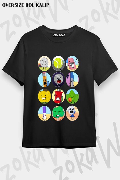 Unisex Loose Fit Bfdi V10 Printed T-Shirt