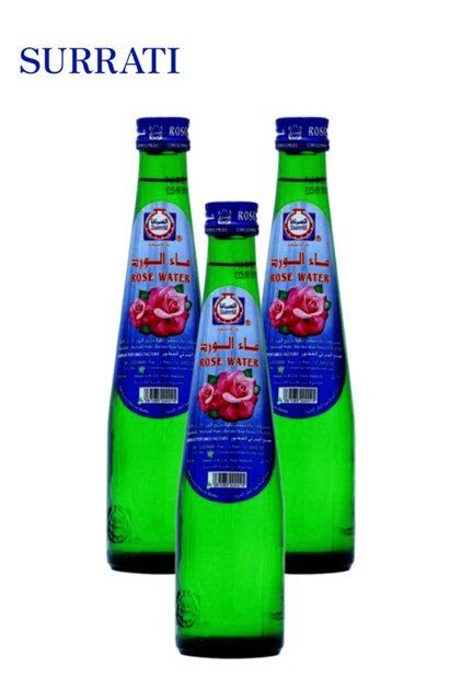 3 Pieces Rose Water 270ML