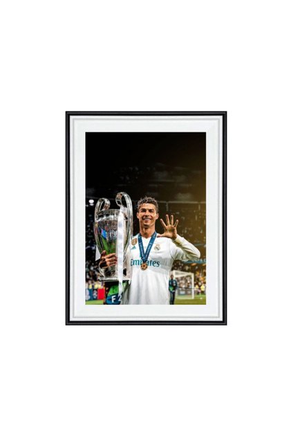 Tablou decorativ Cristiano Ronaldo 5 Liga de Campioni