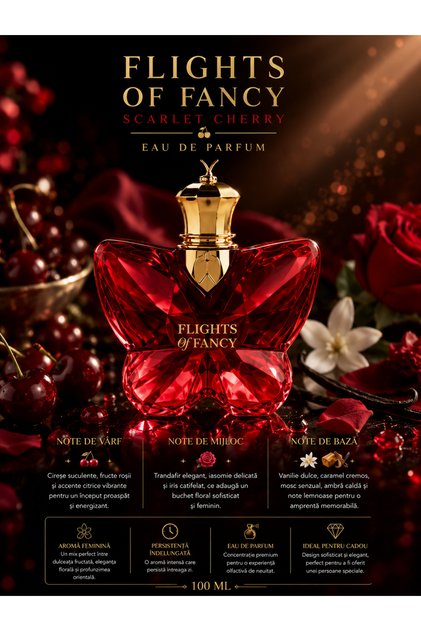 Parfum Damă Flights of Fancy 100 ml – Dulce, Seducător și Elegant