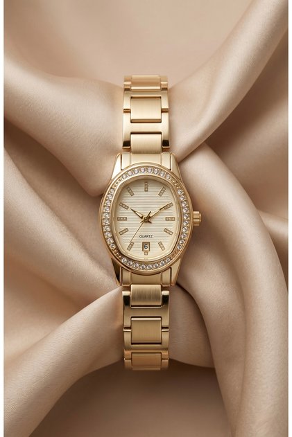 Lorette Women's Steel Watch Gold Color Vintage Old Money Classic Elegant Stylish Women's Wristwatch | Limited Edition 2026