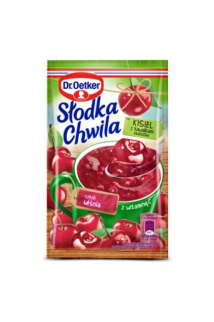 Amestec cu cirese si fructe, Dr. Oetker, 31.5g