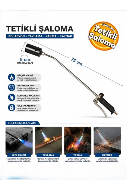 Master 500671 Tetikli Şalama Propan Tav Kaynak Takımı 20 cm - Fiyatı