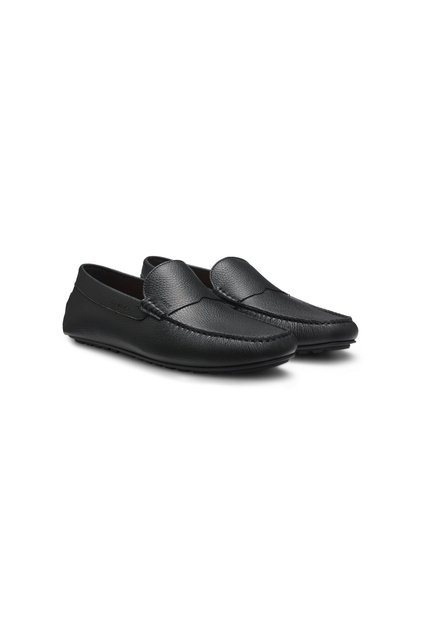 Yumuşak Dokulu Deri Loafer Ayakkabılar