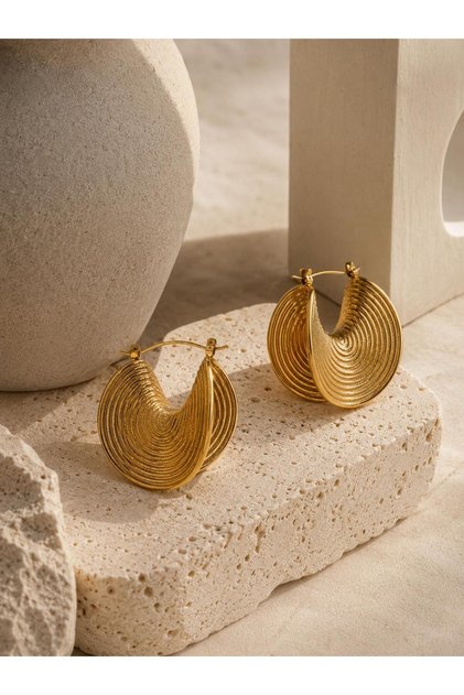 Women's Premium Series Anti-Allergic 316L Stainless Tarnish-Free Waterproof Steel Earrings