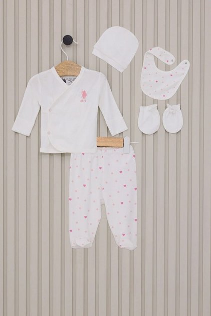 Usb2101 5-Piece Baby Boy Hospital Discharge Set