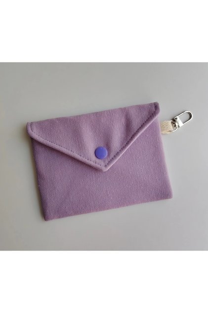 Lila Renk Çanta İçi Düzenleyici Mini Organizer | Kartlık, Makyaj &Hijyen, Anahtar, Kulaklık Çantası
