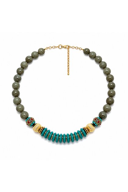 Mareya Labradorite Necklace | Natural Stone Necklace