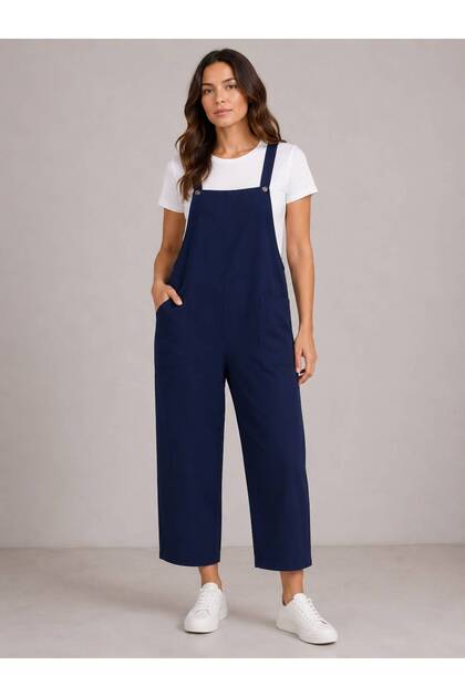Ayrobin Jumpsuit with Straps and Pockets
