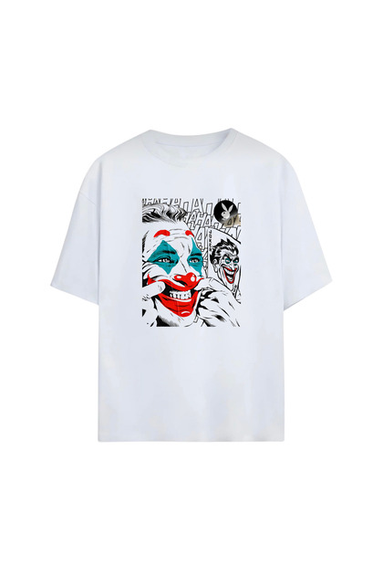 Joker Design Printed Premium Unisex Cotton T-Shirt |   Specially Designed High-Quality Printed T-Shirt
