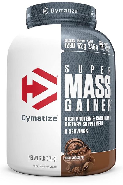 Super Mass Gainer Protein Powder Rich Chocolate 6Lb