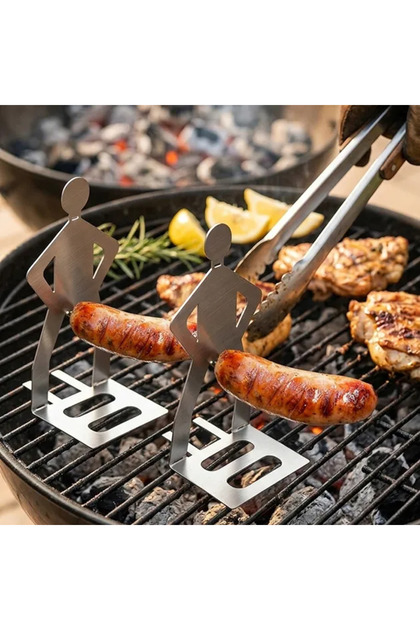 ΓκριλΜπόιζ ™ Αστείες βάσεις για λουκάνικα BBQ – Σετ 3 τεμαχίων