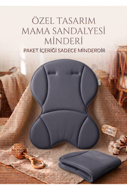 Premimum Özel Tasarım Mama Sandalyesi Minderi Kolay Temizlenebilir