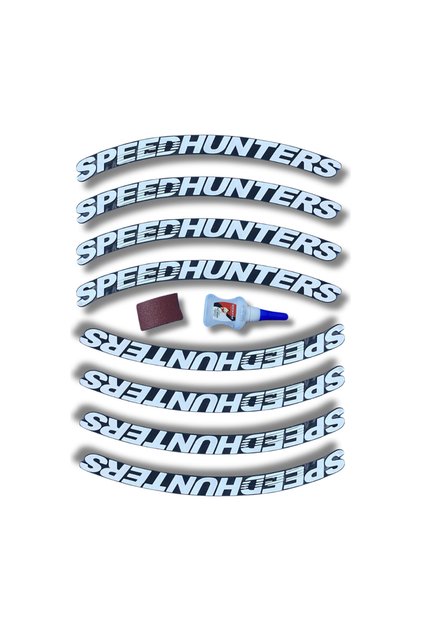 8 Pieces Motorcycle and Car Vehicle 3D Auto Tire Lettering Sticker Emblem Set