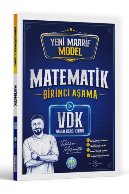 2028 Model Rehber Matematik Maarif 1. Aşama Matematik Video Ders Kitabı