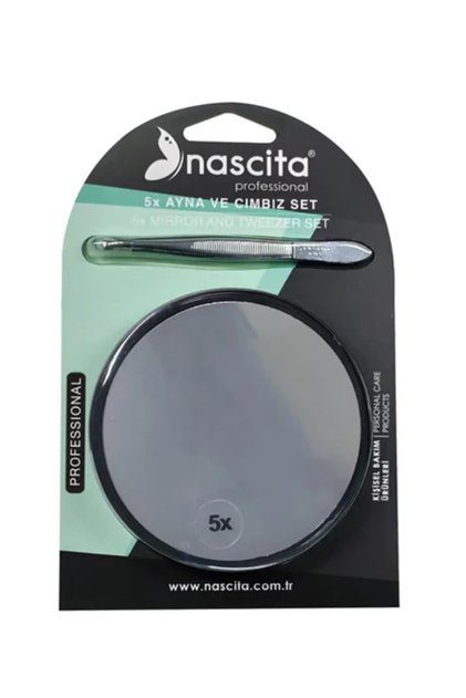 Mirror & Tweezers Set