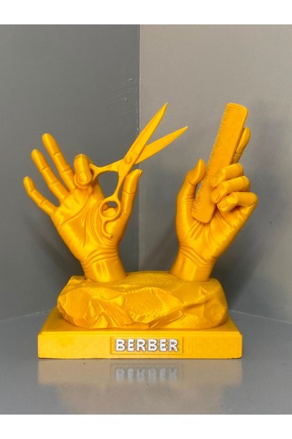 Berber ve Kuaförlere Özel Heykel (15 Cm)