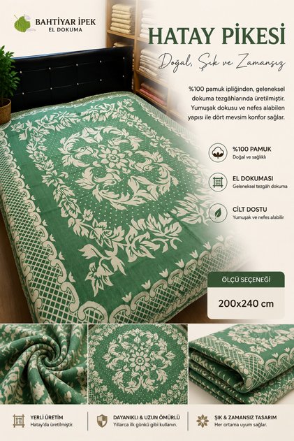 El Dokuma Çift Kişilik Pike